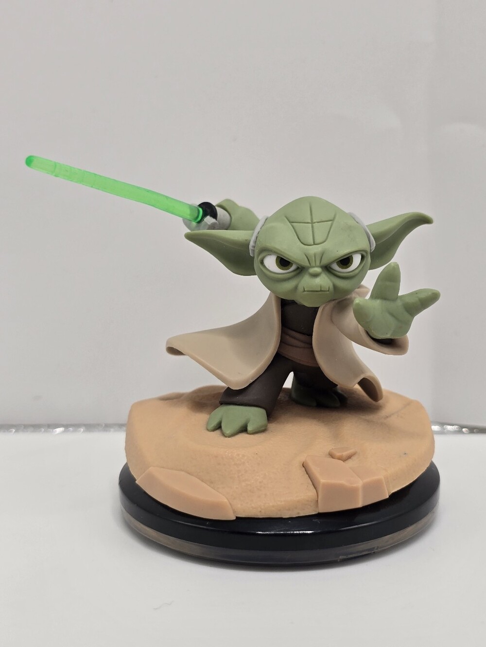 Yoda Disney Infinity Game Figure Game Piece from Star Wars Movies Lucas Films